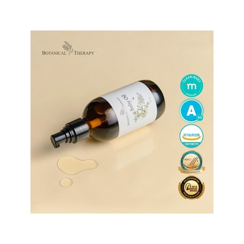 Organic Baby Oil (100ml) Baby Newborn Massage / 유기농 베이비