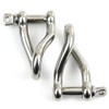 DAUMLINK® Aisi 316 Stainless Steel Twisted Round Shackles for Connecting
