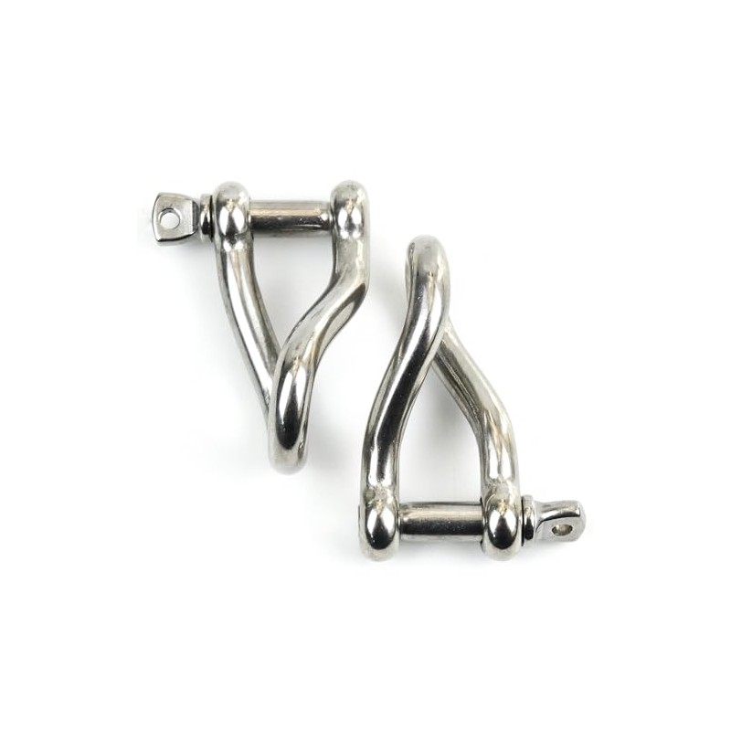 DAUMLINK® Aisi 316 Stainless Steel Twisted Round Shackles for Connecting