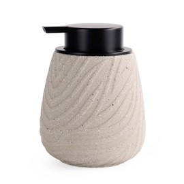 Autumnlife Ceramic Soap Dispenser - 14 oz Hand Lotion Dispenser Bathroom, Refillable Liquid Soap Dispenser with Pump, Modern Dish Dispenser Pump Bottles for Kitchen, Bathroom