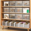 2PCS Stackable Makeup Drawer Organizer, Small Plastic Storage Drawers for