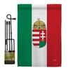 Breeze Decor GS108123-BO Hungary Flags of The World Nationality Impressions