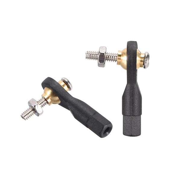 HiPicco 10 Pcs M2 2.0xL19mm Lever Steering Linkage Tie Rod