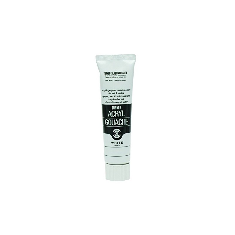 Turner acrylic gouache 40ml White
