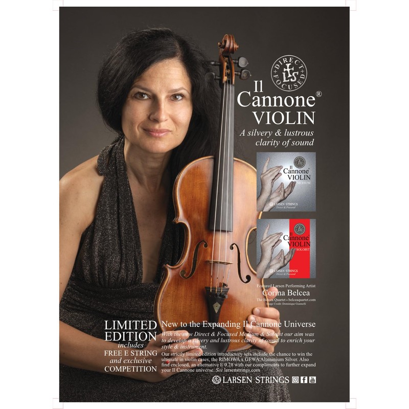 LARSEN STRINGS violin strings Il CANNONE D Soloist Direct&Focused