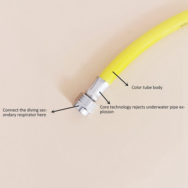 3X Scuba Diving BCD Medium Pressure Hose Scuba Diving Regulator