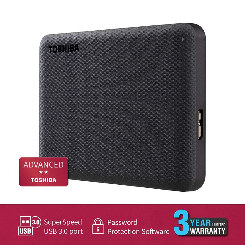 Toshiba Canvio Advance V10 1TB USB 3.0 Portable External Hard