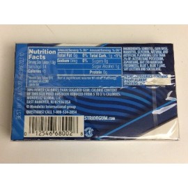 Stride Mad Intense WINTERBLUE Gum 6 Packs 14 Pieces  View Description