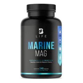 Magnesio Marino De 240 Cápsulas 100% Natural B Life