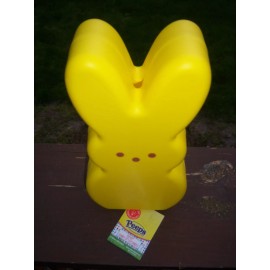 GREENBRIER NEW ADORABLE!! HTF "PEEPS" BLOWMOLD RETRO Light-up Bunny Rabbit 10" TABLE LIGHT