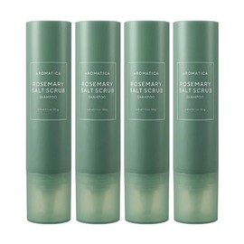 Aromatica Rosemary Salt Scrub Shampoo 300gX4 / 아로마티카 로즈마리 솔트 스크럽 샴푸 300gX4개