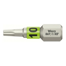 Wera 066140 Torx HF Bit, T10 x 25mm