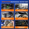 Maxfavor AW7160 Water Pump W/Gasket 3.9L 5.2L 5.9L Fit for