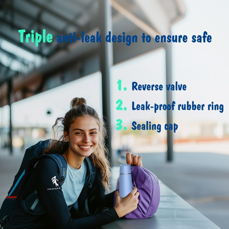 ABHQP Portable Travel Bidet - Handheld Peri Bottle for Women