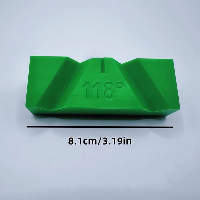 2PCS Drill Bit Sharpening Guide Jig – Dual Angle 118°