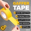 SUNALDO Gaffers Tape Heavy Duty, Easy to Rip, Residue-Free Professional