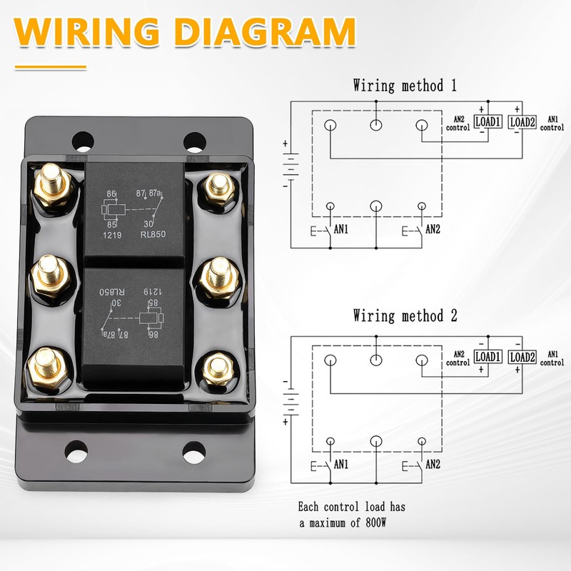 Forward and Reverse Relay Module fit for Tarp or Winch