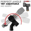 5Core MS RBL 3T Soporte De Micrófono Floor-Adjustable Universal Heavy