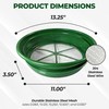 SE 13.25 Inch Wide Stackable Classifier Gold Prospecting Pan Set