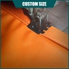 Royal Shade 7' x 12' Orange Rectangle Waterproof Sun Shade