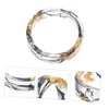 SAFIGLE Resin Gold Foil Ring Set for Women Stacking Ring