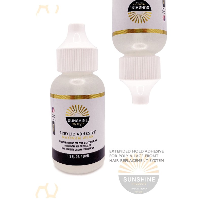Sunshine Maximum Strength Acrylic Hair Replacement Adhesive - Extended Hold
