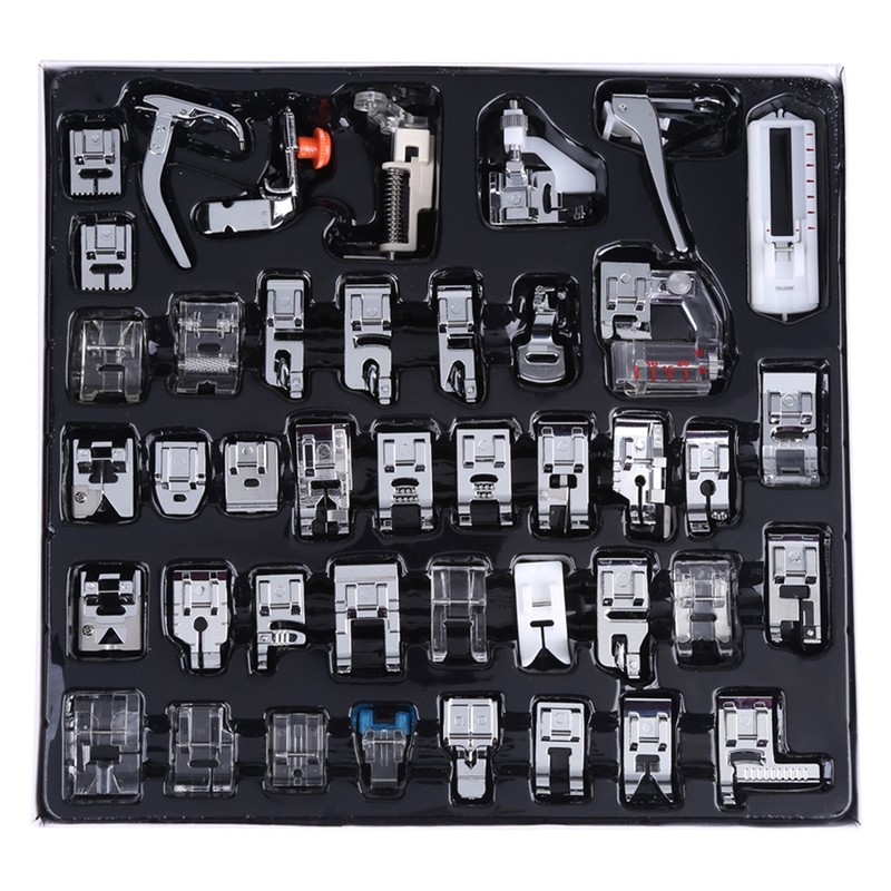 42 Pcs/set Multifunction Sewing Machine Parts Braiding Blind Stitch Darning