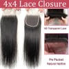 BW 1B ST Human Hair Closure 22 Inch