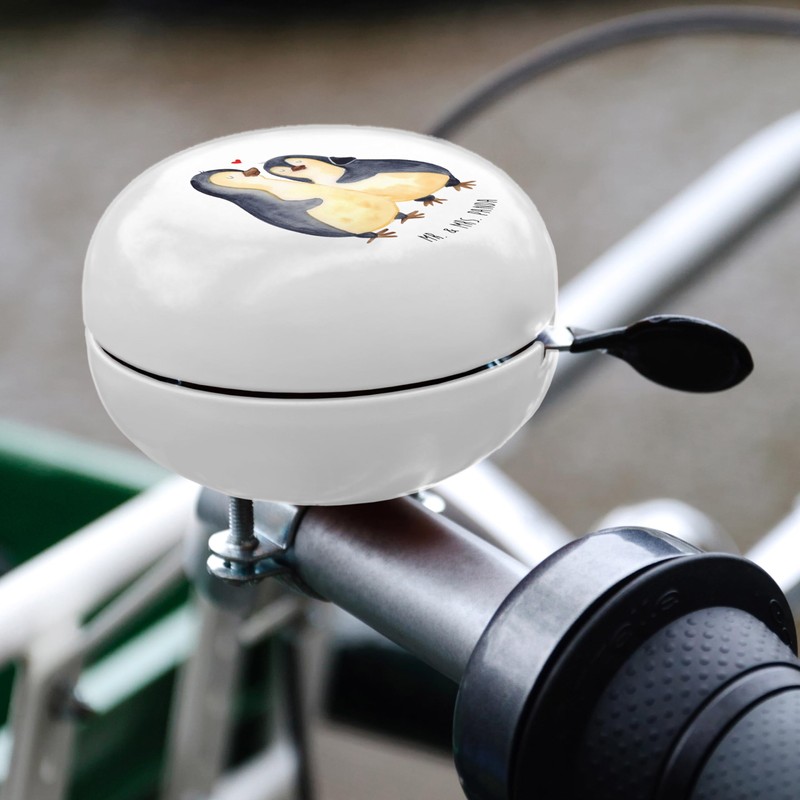Mr. & Mrs. Panda XL Penguin Hug Bicycle Bell -