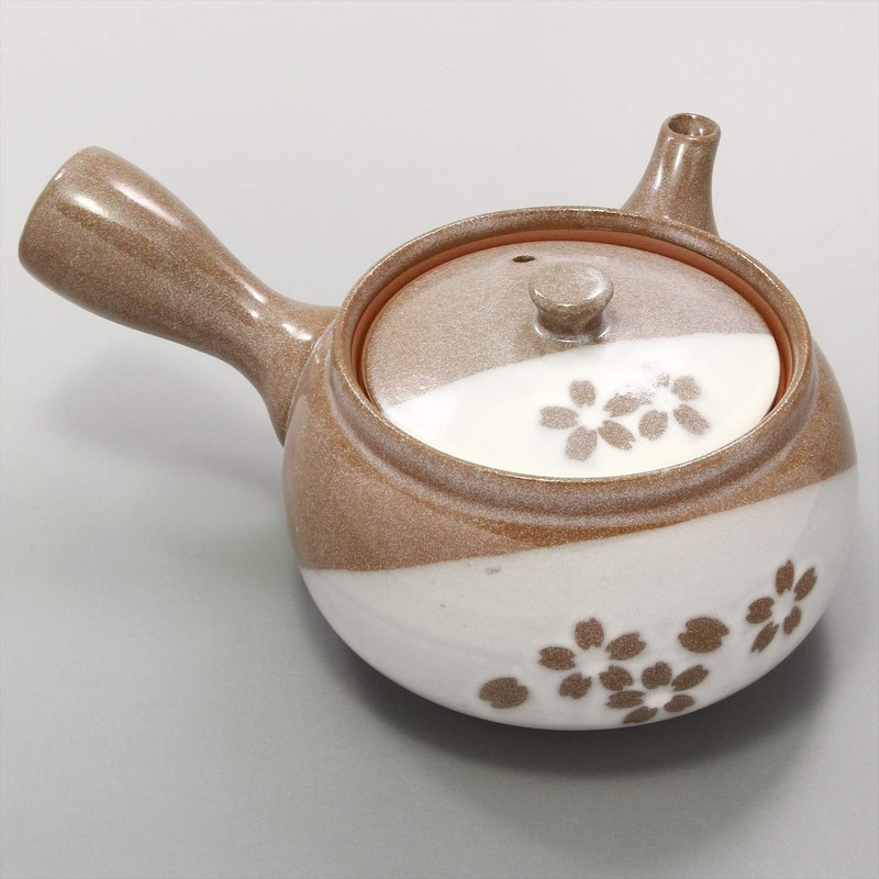 Ichikyu Mino Ware Teapot, Kohikizakura, Made in Japan, 11.8 fl