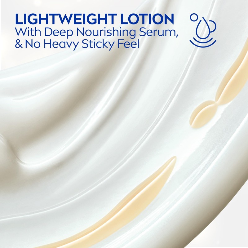 NIVEA Smooth Daily Moisture Body Lotion, Shea Butter 16.9 oz