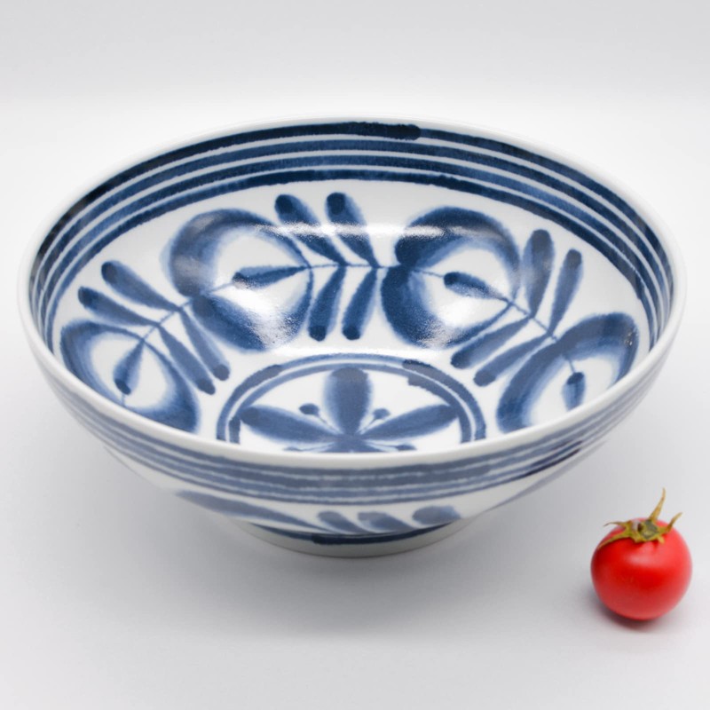 Hasami ware Modern Blue Bowl (L) 73511