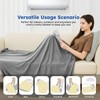 Cooling Blanket,150x200cm King Size,Summer Blankets with Double Sided Cold Effect,
