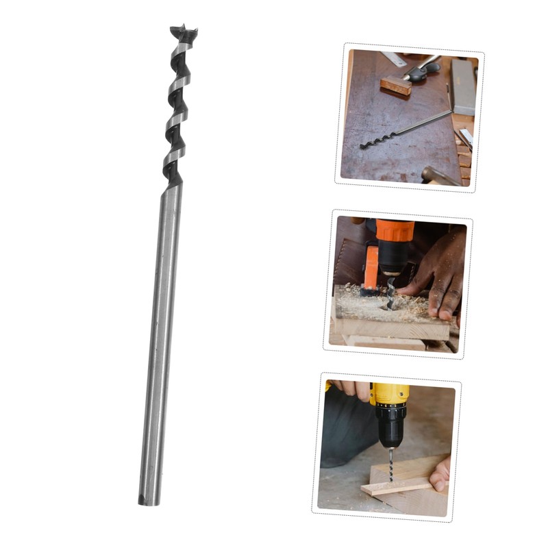 GLEAVI Square Hole Drill Bit Carbon Steel Mortising Attachment for