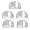 5 Pcs Industrial Sewing Machine Needle Plate High Hardness Rustproof