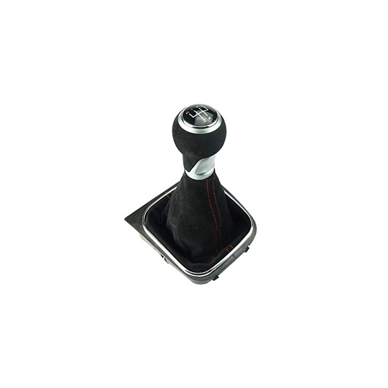 Do!LED Gear Stick Knob Gear Stick Gaiter Frame 5 Gears