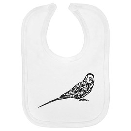 Azeeda 'Budgie' Soft Cotton Baby Bib (BI00005059)