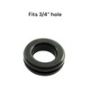 Rubber Grommet Fits 3/4" Hole in 1/16" Thick Panel -