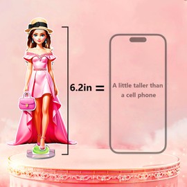 Magnetic Dress Up Doll,Magnet Paper Dolls Magnet Princess Dress Up Dolls for Girl Kid Toddler Travel Activities Road Trip Car Ride Learning Created Imagine Set Birthday Gift