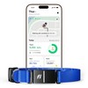 Fi Series 3+ Smart Dog Collar - GPS Dog Tracker and Activity & Fitness Monitor, Waterproof, LED Light, Escape Alerts, Nationwide Coverage [Free 6 Month Membership] (Blue, Extra Small)