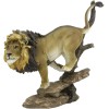 Ebros Lion King of The Jungle Running Down A Sloping