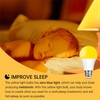 Baczao Dusk to Dawn Yellow Bug Light Bulbs Outdoor, 9W
