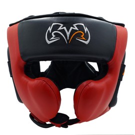 RIVAL Boxing RHG30 Mexican Headgear - Big Cheek Protectors for Optimal Nose and Eye Protection, Microfiber Inner Lining