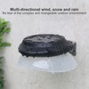 Solar Light 9LEDs IP55 Waterproof 6500K White Light Solar Light