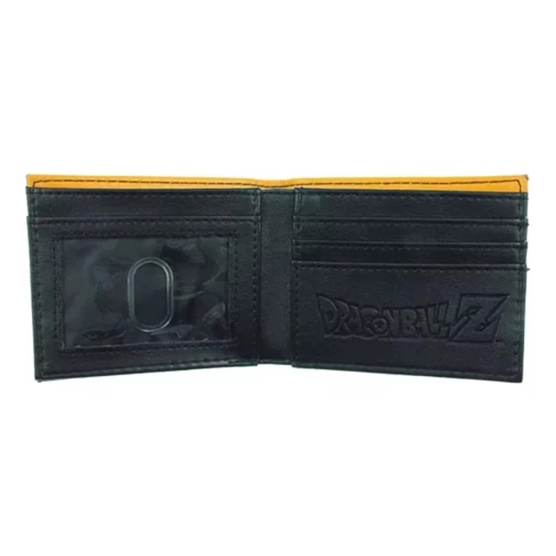 AW Cartera Dragon Ball Z Goku billetera gran capacidad gris