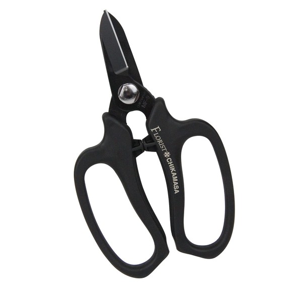 CHIKAMASA Florist, Pruning Flower Twigs Scissors Deluxe, Made in Japan,