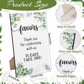 50 Sets Baby Shower Favors for Guest Mini Tea Spoons Silver Stainless Steel Leaf Dessert Coffee Spoons with Wooden Sign Thank You Cards Ties Baby Shower Gifts for Gender Reveal Souvenirs Prizes