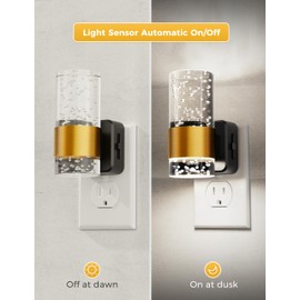 L LOHAS LED Night Light, Decorative Night Lights Plug into Wall
