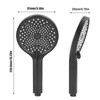 Handheld Shower Head High Pressure G1/2 Thread ABS Electroplated Showerhead