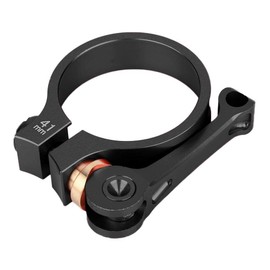 VGEBY Bike Seatpost Clamp, Bicycle Quick Release Seat Post Clamp 41mm CNC Aluminum Alloy Bike Seat Tube Clip(black) Bicycles And Spare Parts Bicycles And Accessories Bicycle and Spare Parts